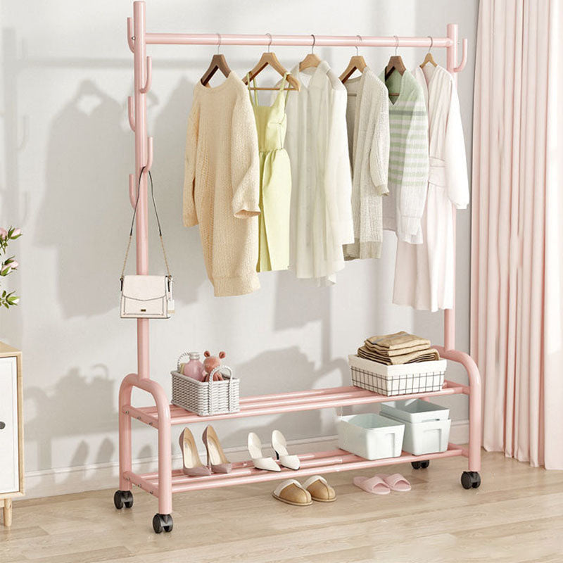 Modern Style Coat Rack Free Standing Hooks Design Coat Rack with Shelf