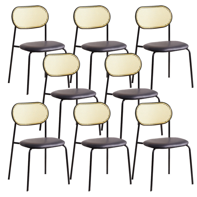 Modern & Contemporary Open Back Stackable Dining Chairs(Set of 4/8)