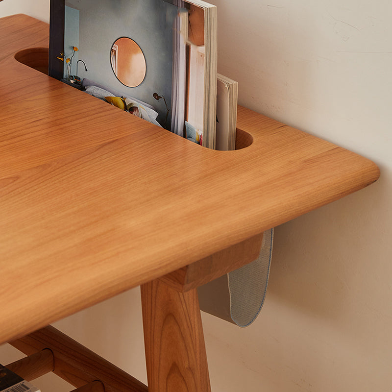 Cherry Solid Wood Bar Table Set 1/2/3 Pieces for Kitchen Dining Room