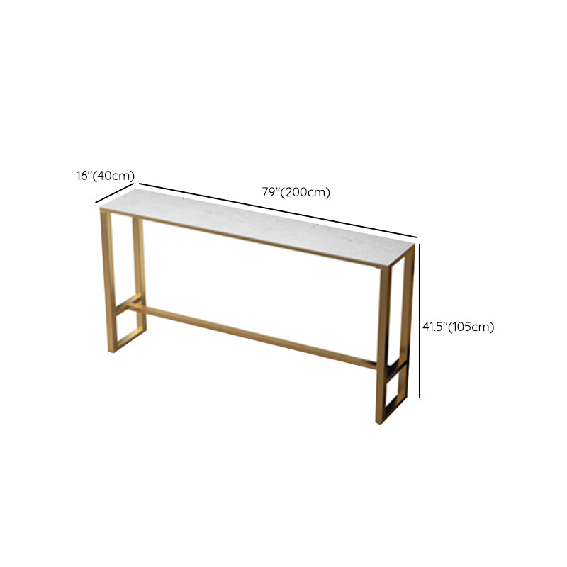 Rectangle Modem & Contemporary Wood Bar Wine Table for Indoor