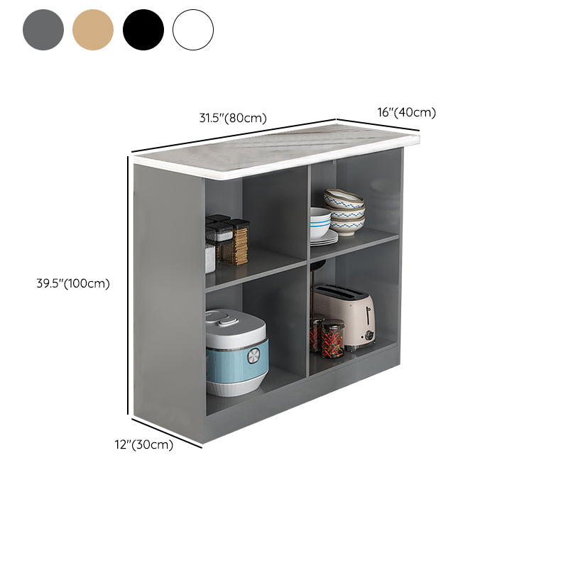 Modem & Contemporary Wood Rectangle Bar Wine Table for Dining Room