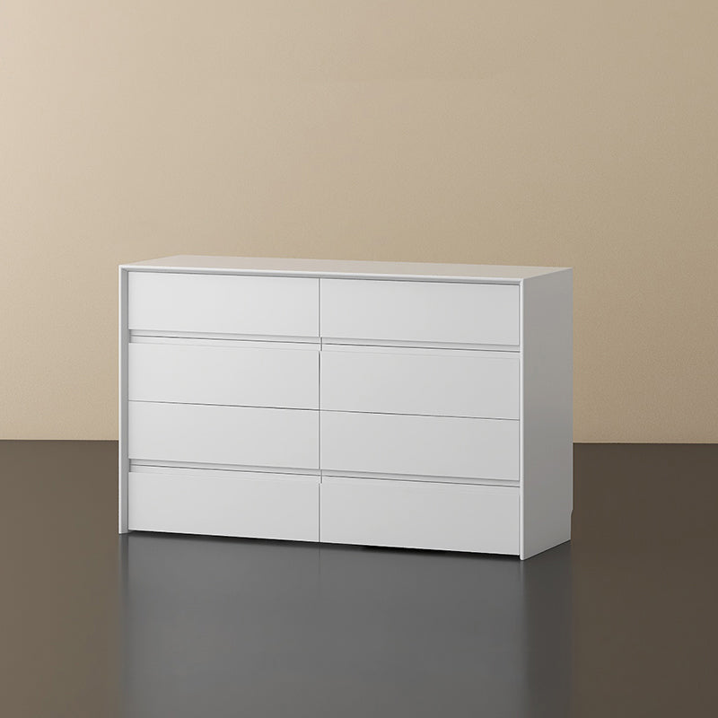 Wood Modern Storage Chest with Soft-Close Drawers for Bedroom