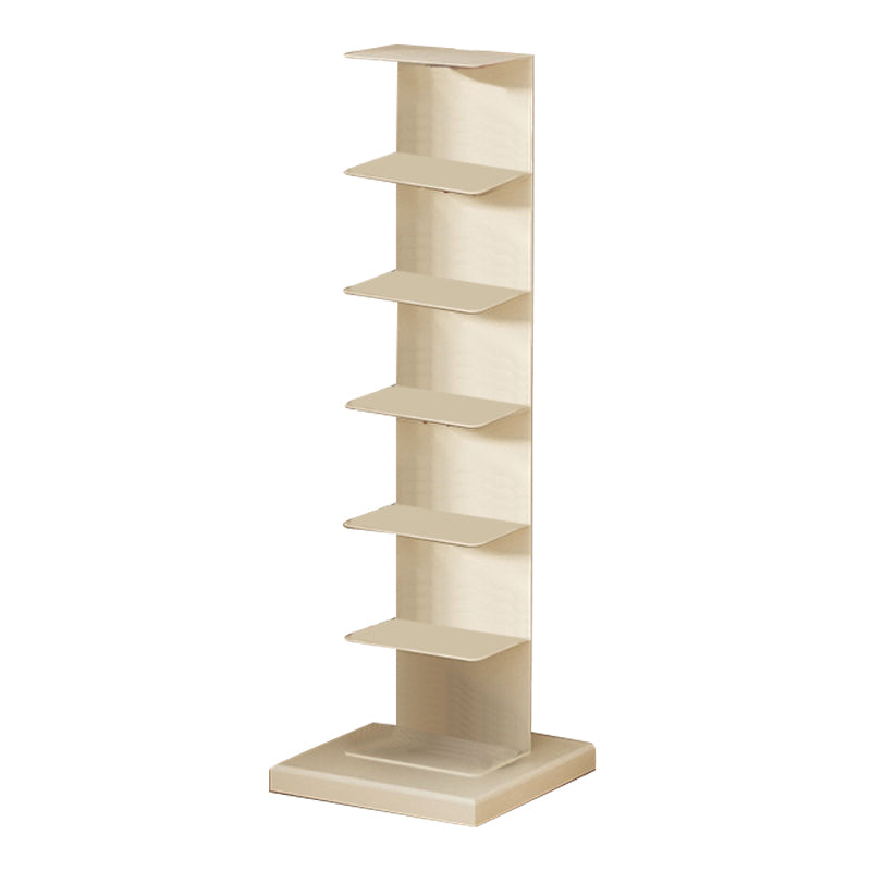 Modern Shelf Bookcase Metal Standard Bookshelf with Shelves for Living Room