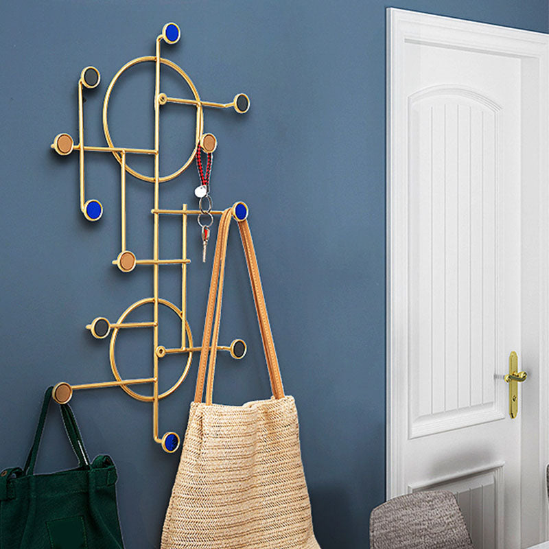 Modern Style Minimalist Coat Hanger Home Wall Hanging Metal Coat Rack