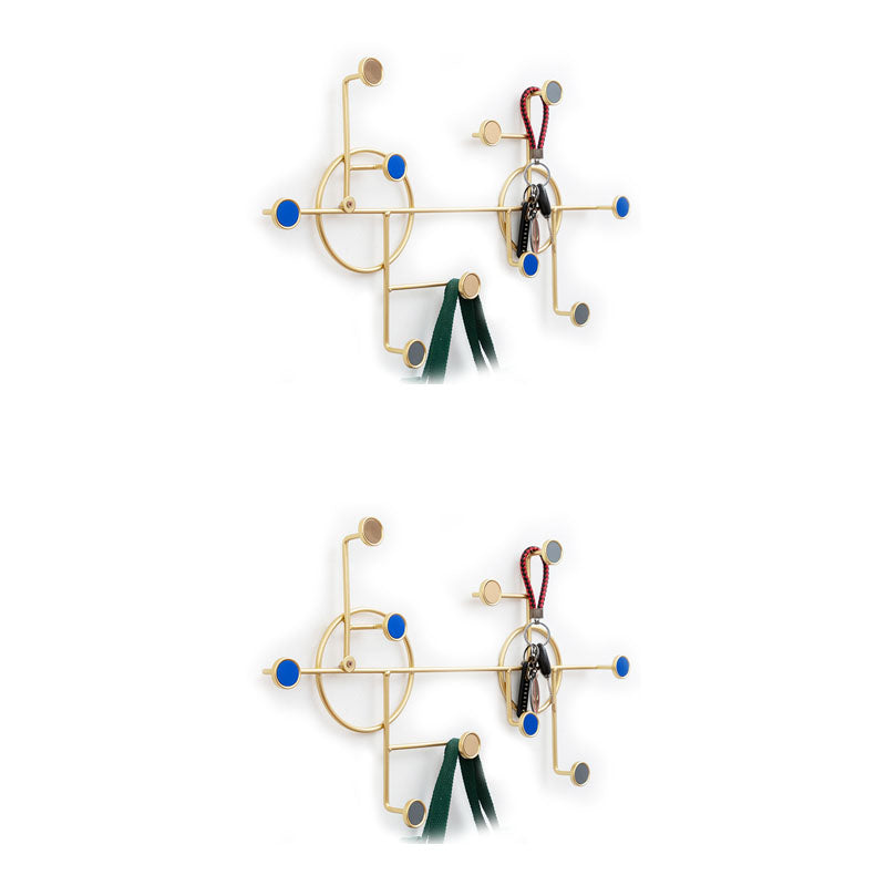 Modern Style Minimalist Coat Hanger Home Wall Hanging Metal Coat Rack