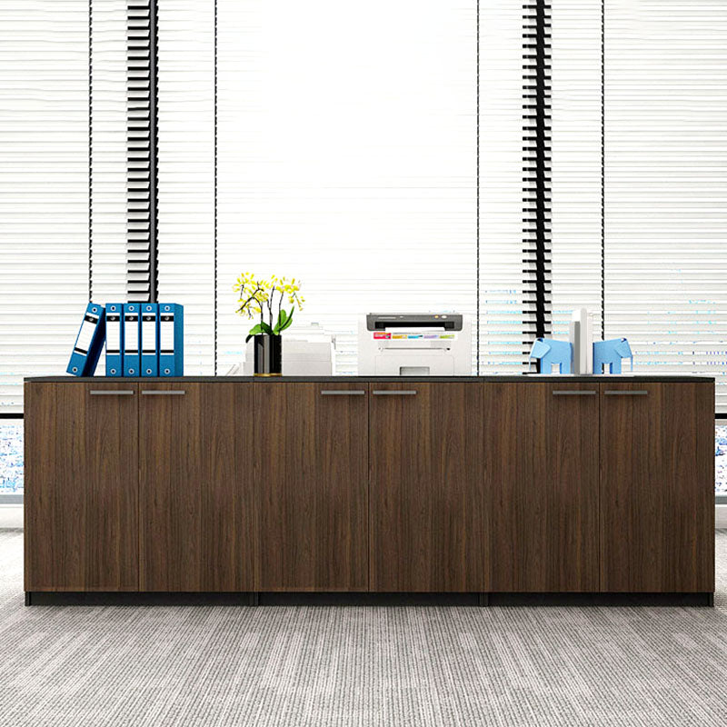 Modern Engineered Wood File Cabinet with Drawers for Home Office