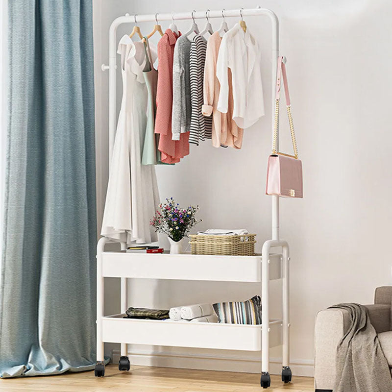 Modern Style Coat Rack Free Standing Coat Rack with Universal Wheel