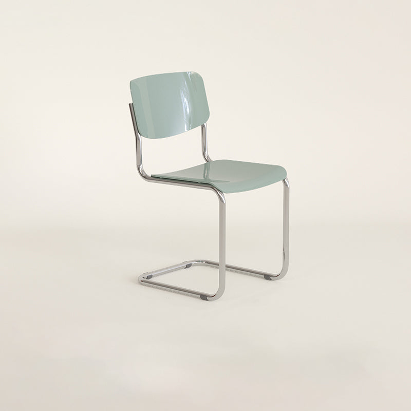 Contemporary Matte Finish Dining Chair with Sled Base for Home