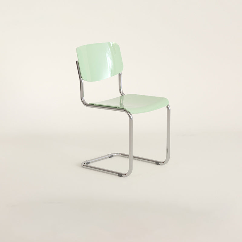 Contemporary Matte Finish Dining Chair with Sled Base for Home