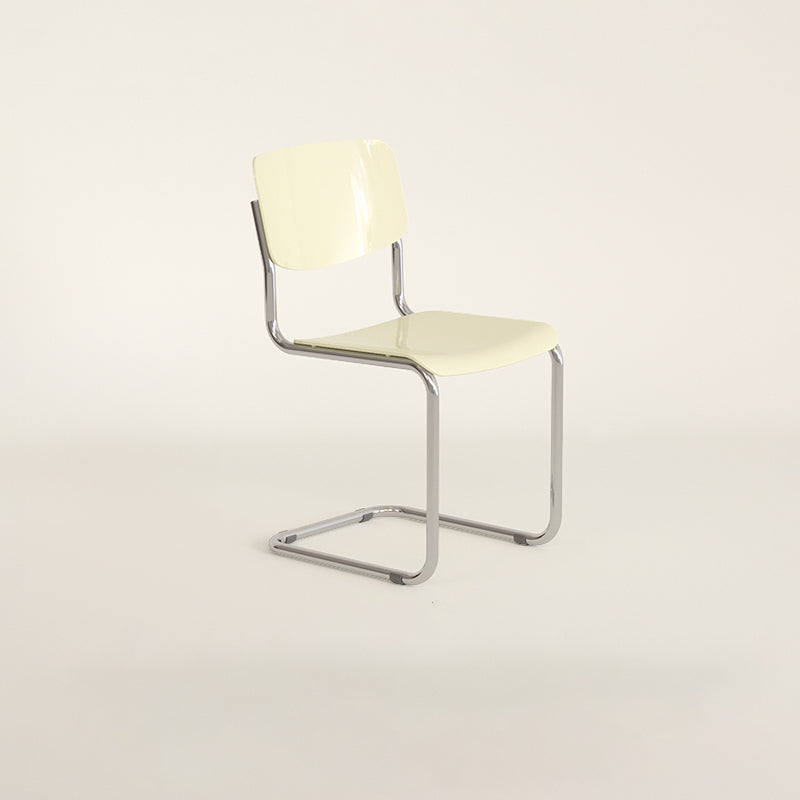 Contemporary Matte Finish Dining Chair with Sled Base for Home