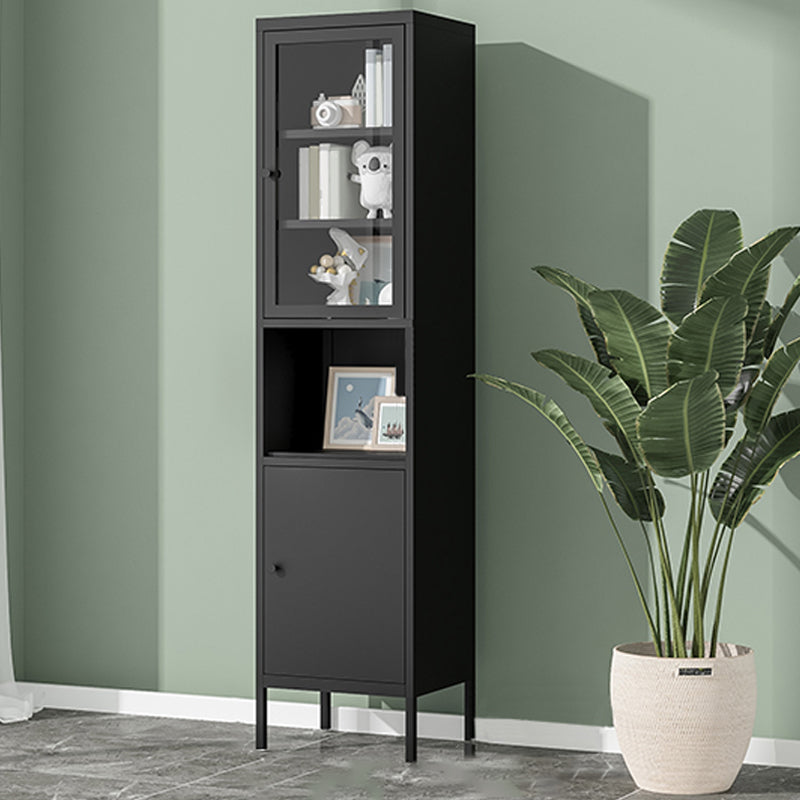 Modern Minimalist Metal Floor Display Stand, Bookshelf in Any Room