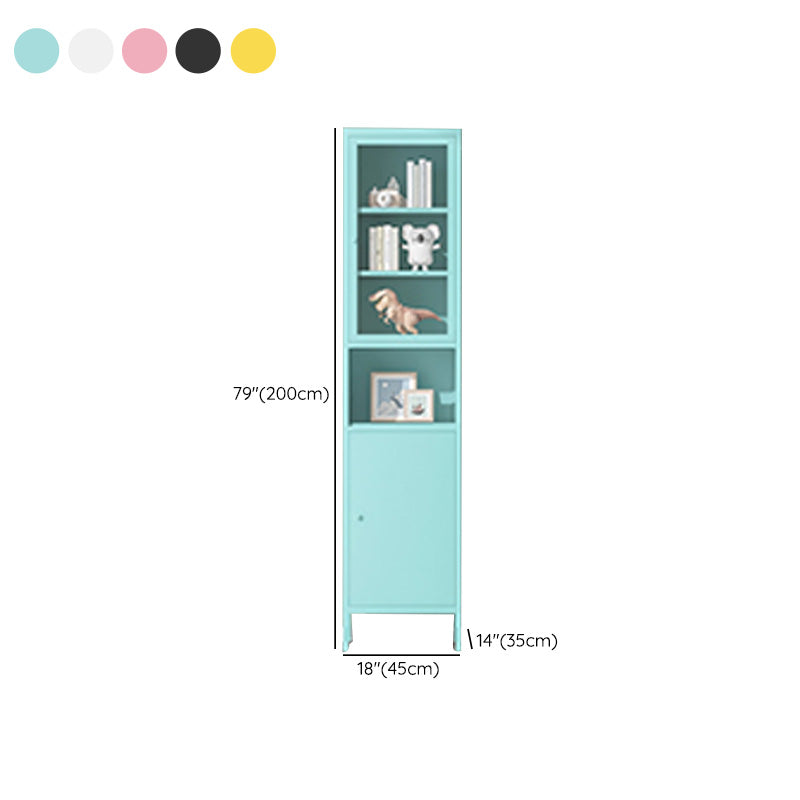 Modern Minimalist Metal Floor Display Stand, Bookshelf in Any Room