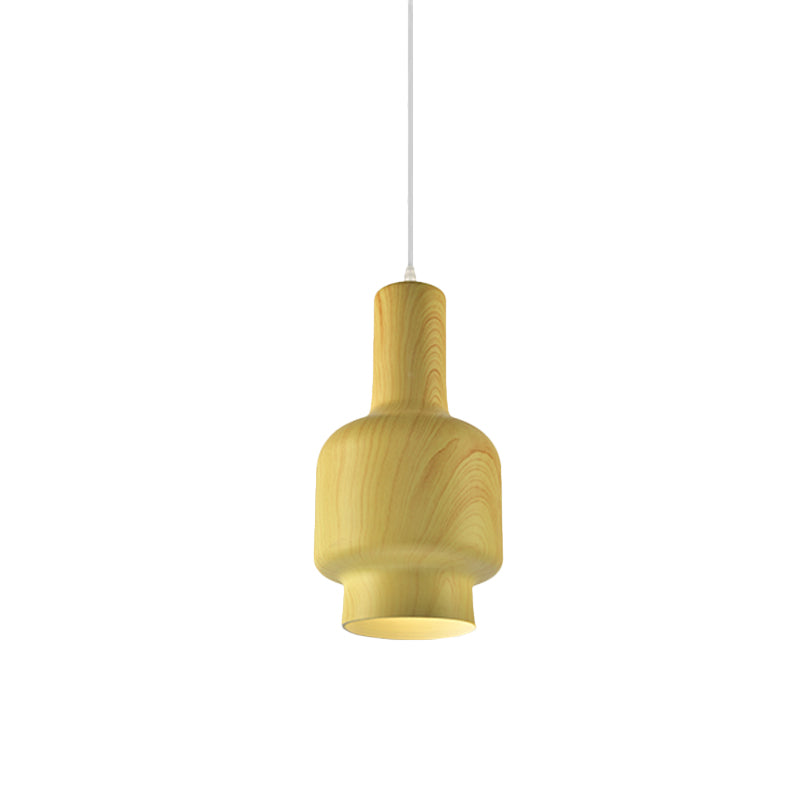 Blanc / vert 1 Light Pendant Plafond Light Warehouse Aluminium Water Pot Pot Suspension pour le salon