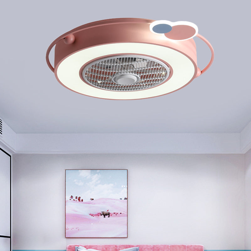 Boîte bleue / rose LED Van de plafond enfants