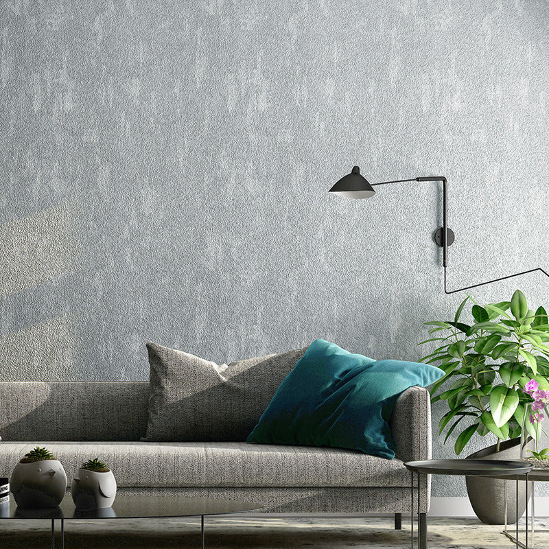 Vinyl 33' x 21" Industrial Wallpaper for Loft Non-Pasted Cement Pattern Wall Decor