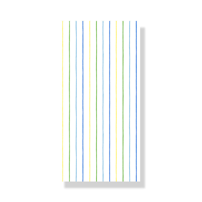 Solid Line and  Stripe Wallpaper Modern and Simple Decorative Non-Pasted Wall Decor, 33-foot x 20.5-inch