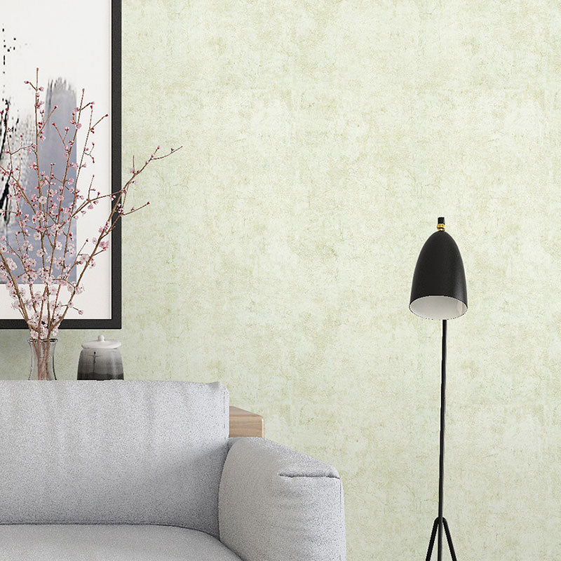 Pastel Color Non-Woven Wallpaper Moisture Resistant Non-Pasted