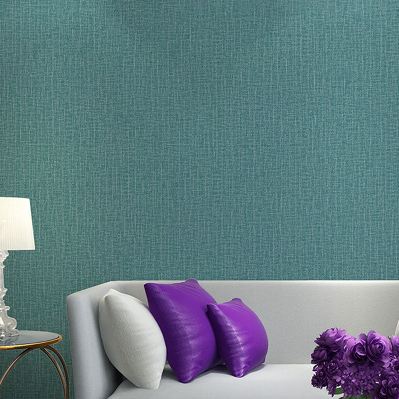 Non-Pasted Wallpaper with Purely Light Color Linen and Embossed Granule, 31'L x 20.5"W