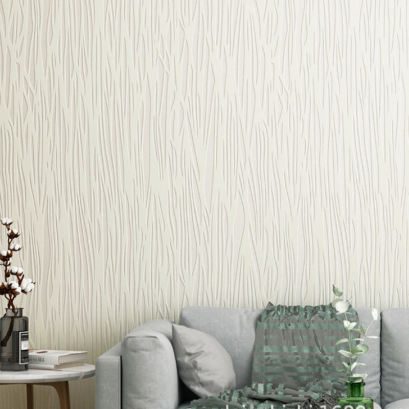 Simple Plain Design Wallpaper Non-Pasted Wall Covering for Living Room, 57.1 sq ft.