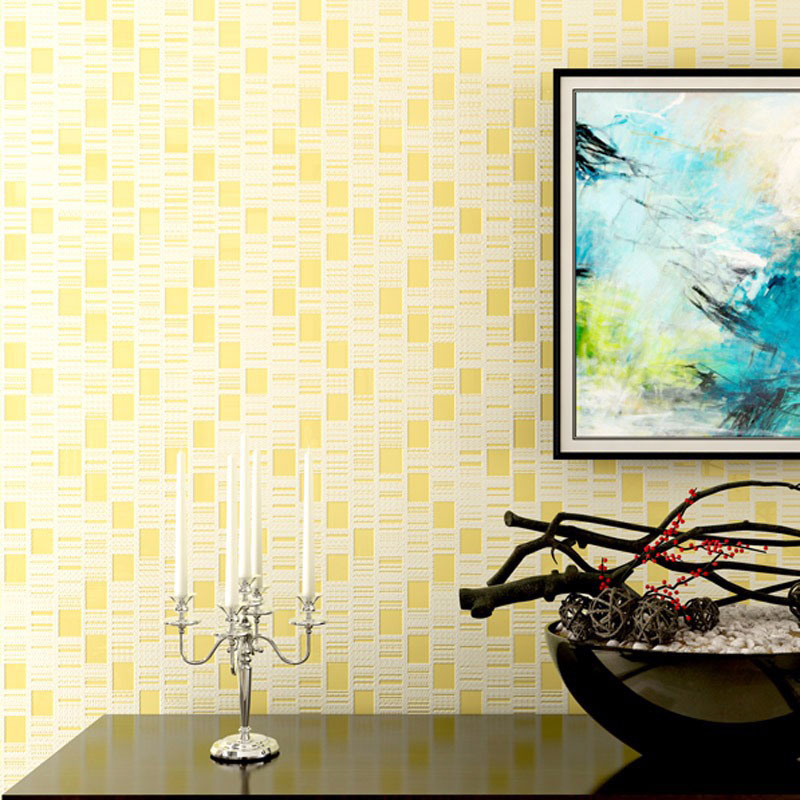 Stain-Resistant Mosaic Tile Wall Covering Non-Woven Fabric Wallpaper for Accent Wall, Non-Pasted